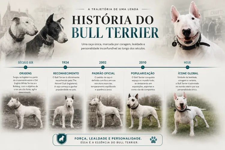 Linha do tempo Zanad Bull Terrier